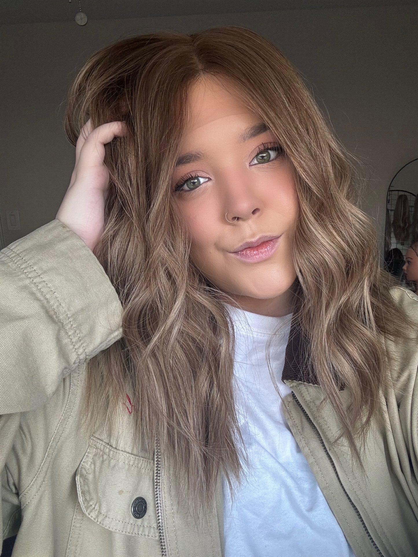 blake flow lace top wig m