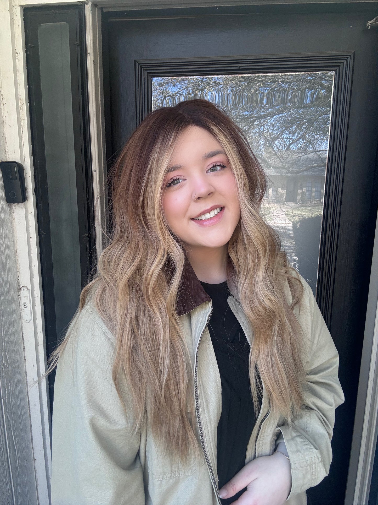 abigail flow lace top wig m