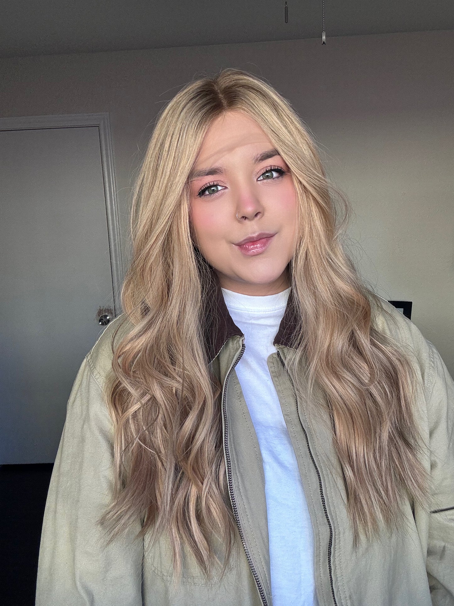 brandie flow lace top wig m