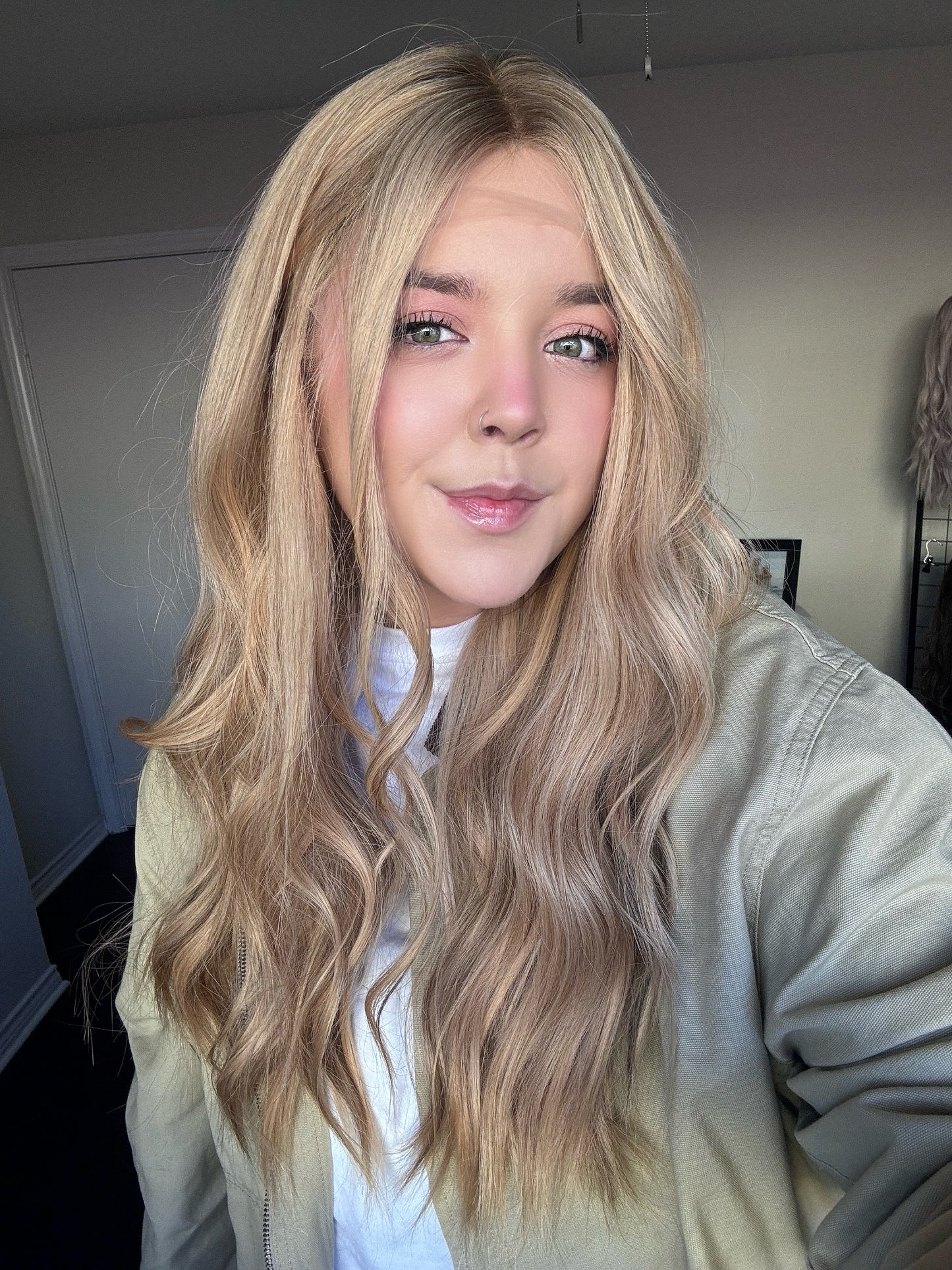brandie flow lace top wig m