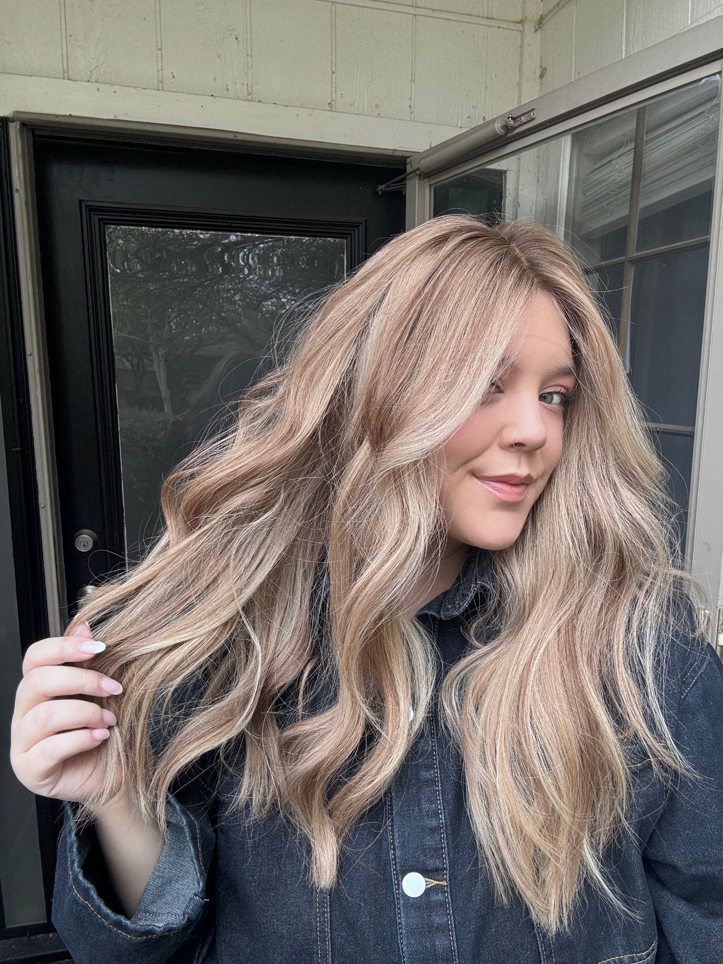 jennifer flow lace top wig m