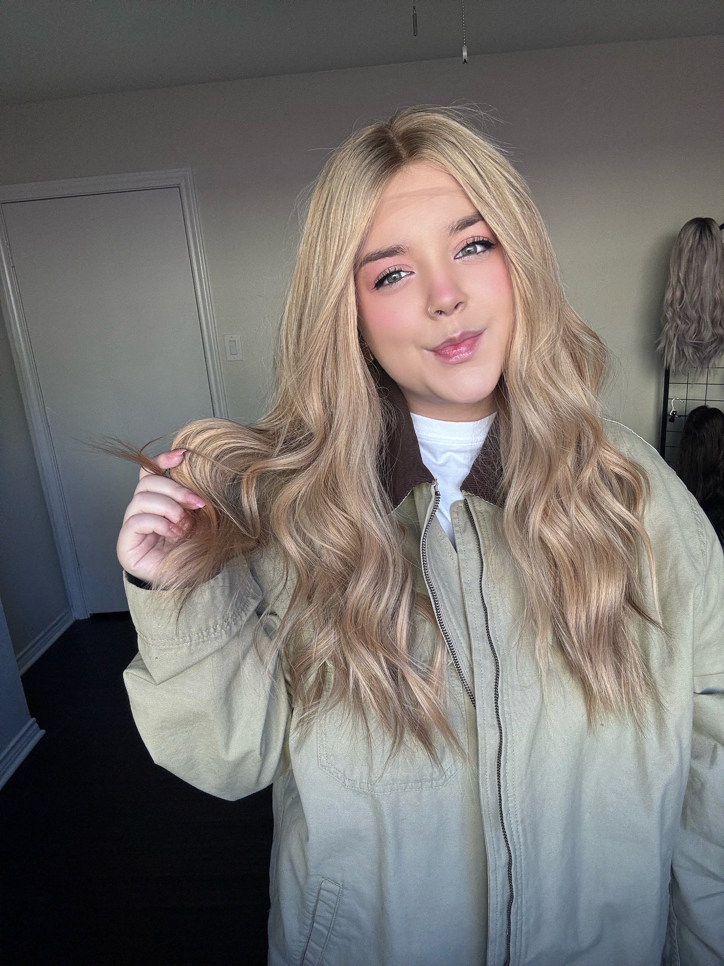 brandie flow lace top wig m