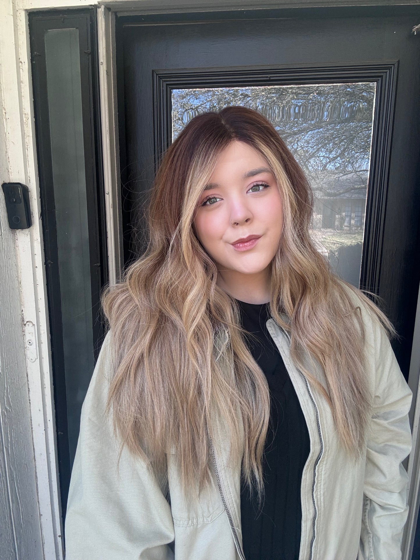 abigail flow lace top wig m