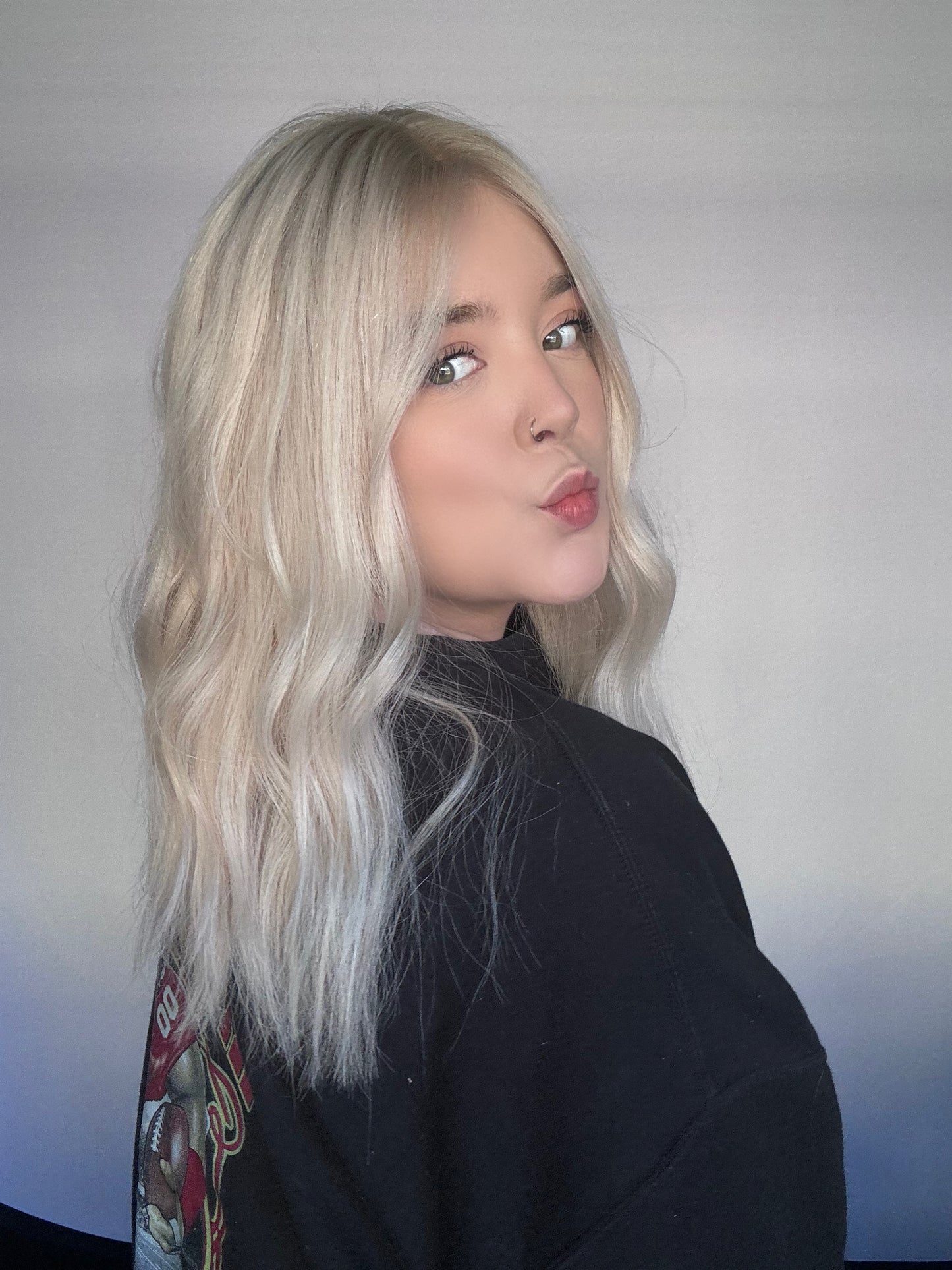 dolly flow lace top wig s