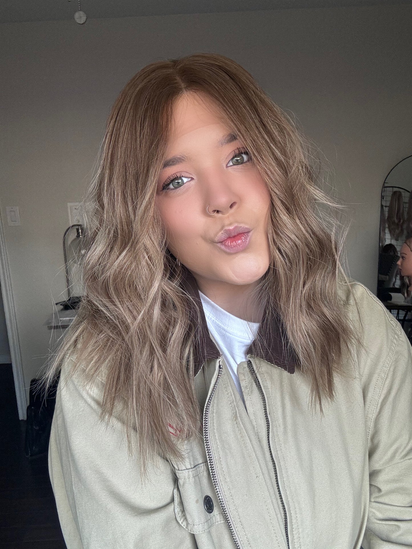blake flow lace top wig m