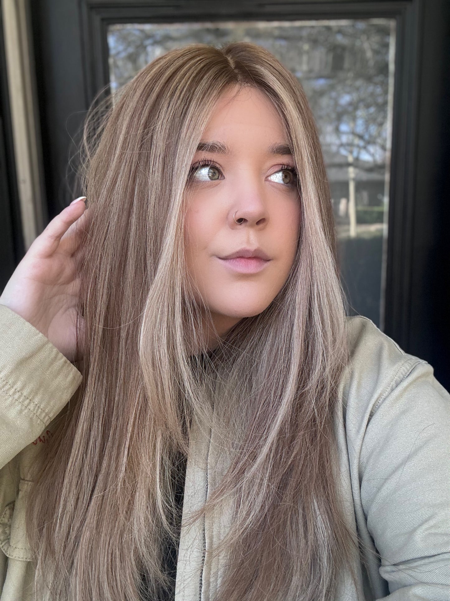 jennifer flow lace top wig m