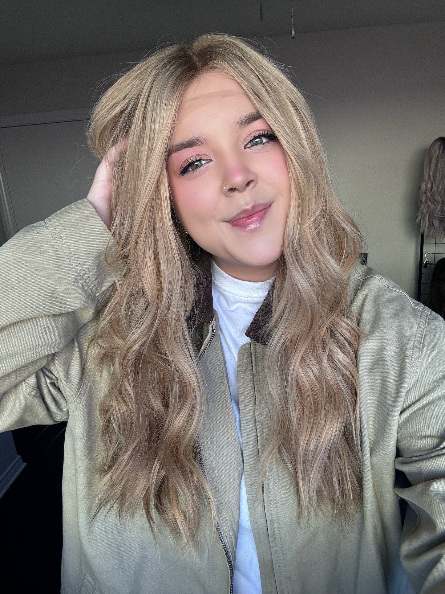brandie flow lace top wig m