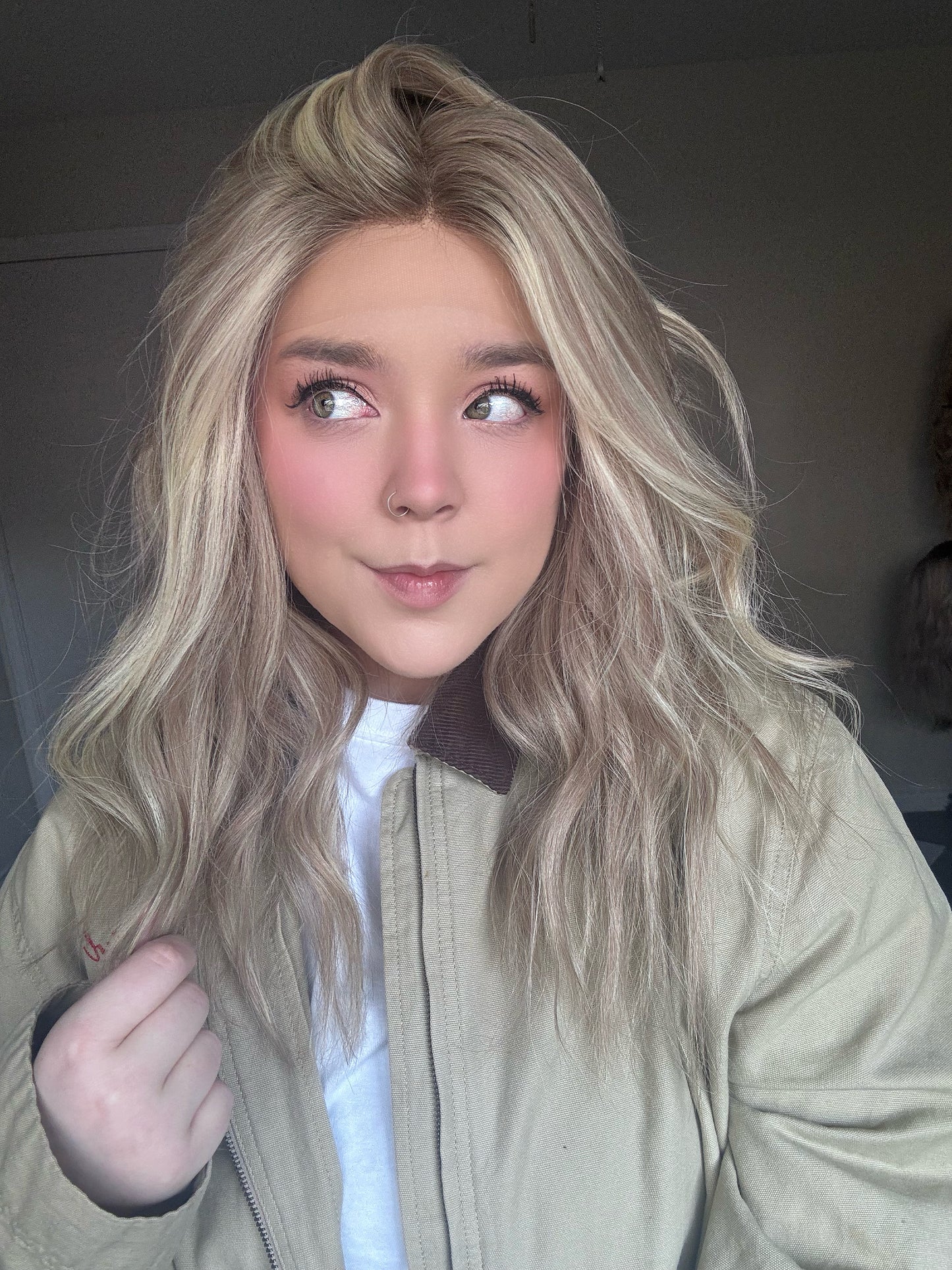 beth lace top wig xs/s