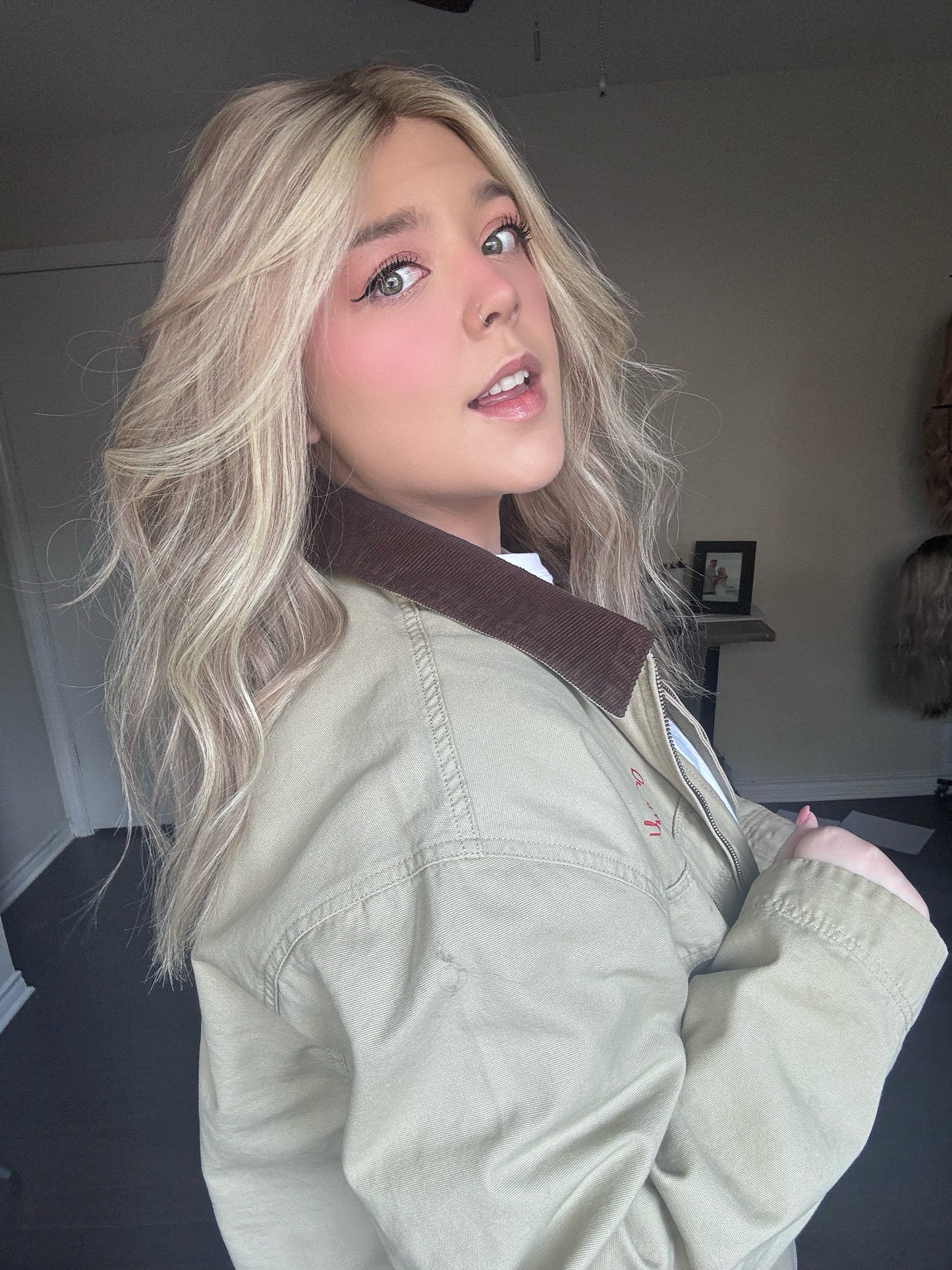 beth lace top wig xs/s