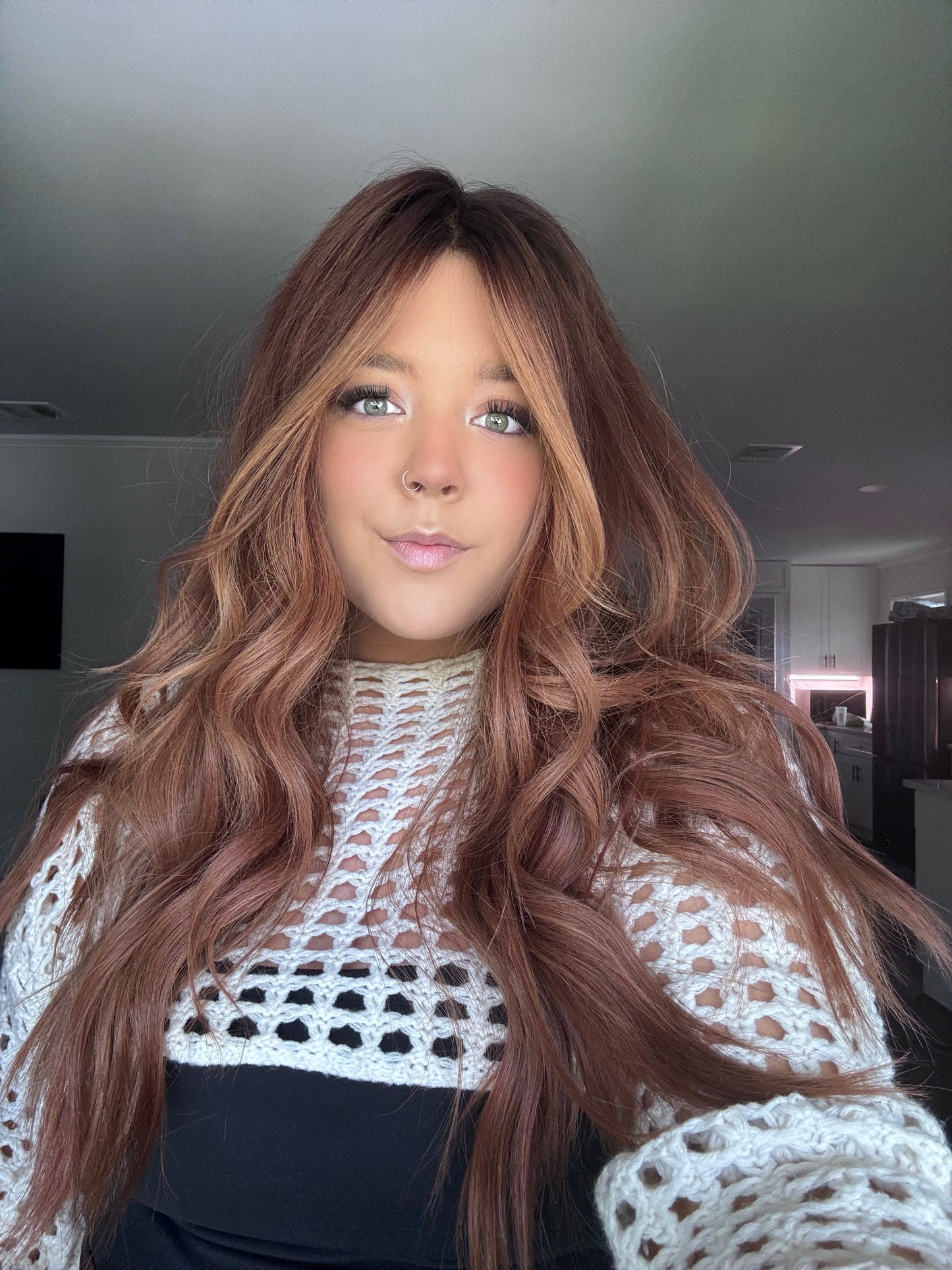 Alison flow lace top wig m
