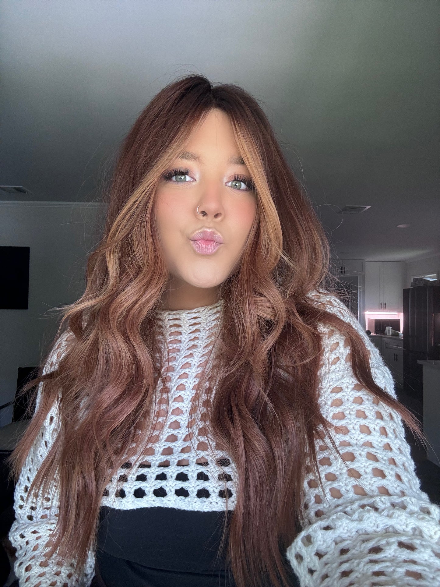 Alison flow lace top wig m