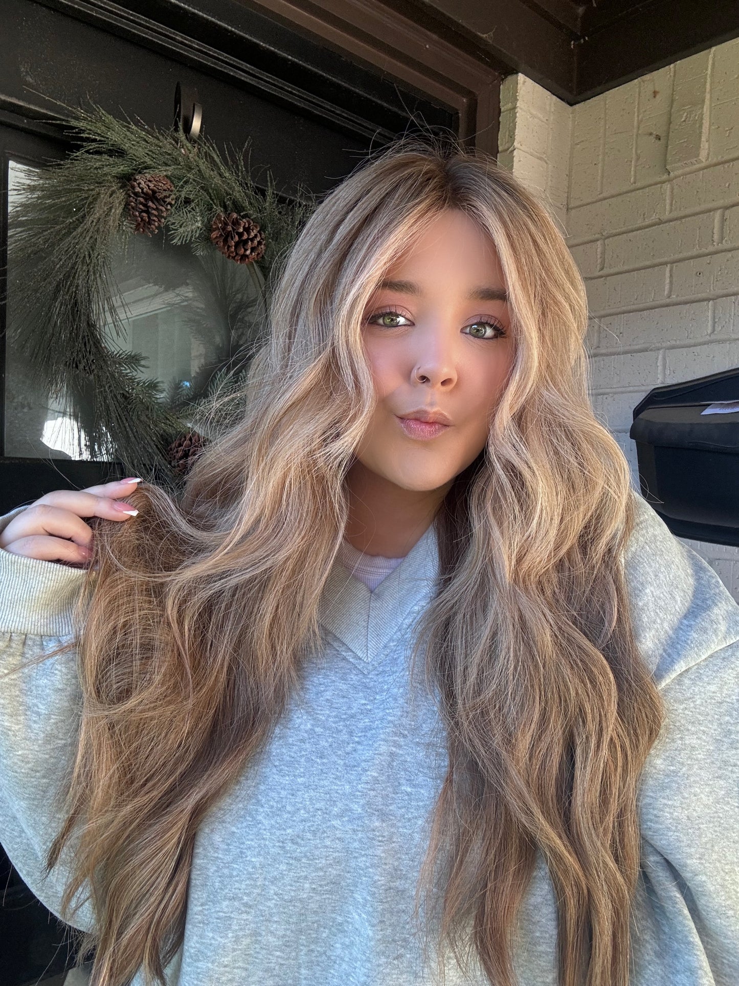 bambi flow lace top wig m