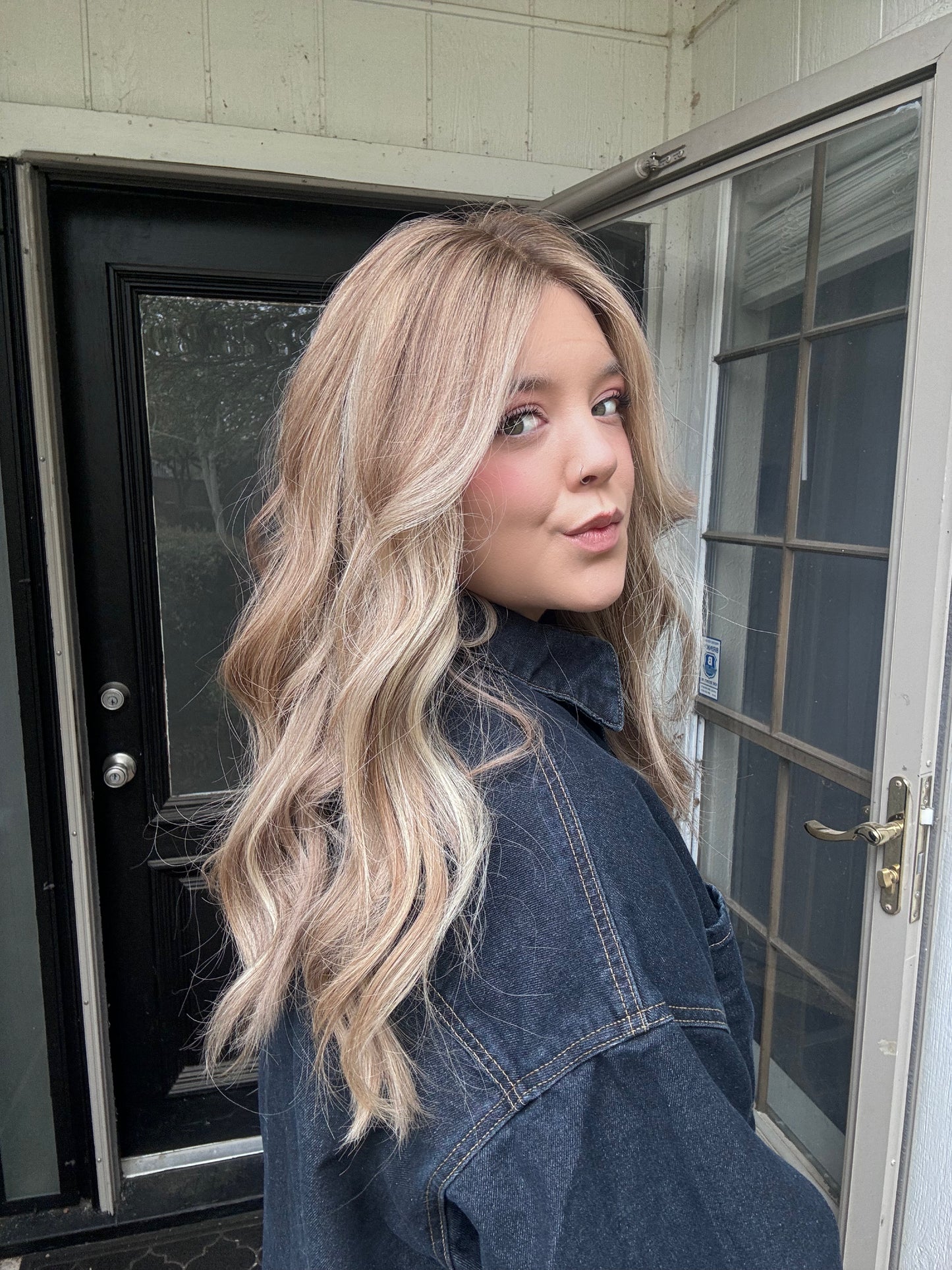 jennifer flow lace top wig m