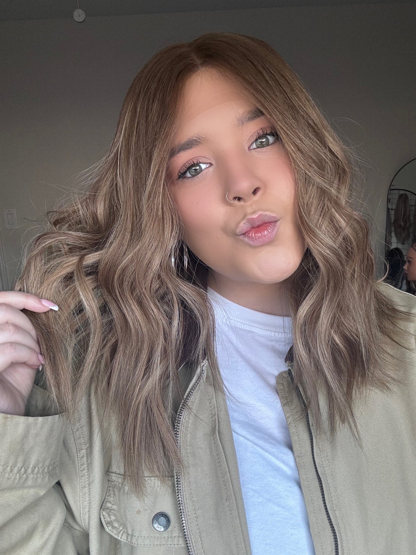 blake flow lace top wig m