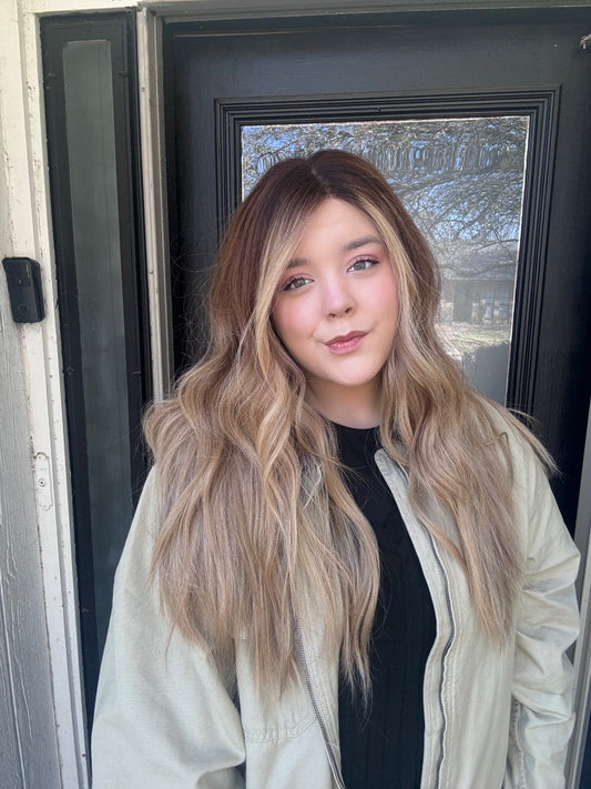 abigail flow lace top wig m