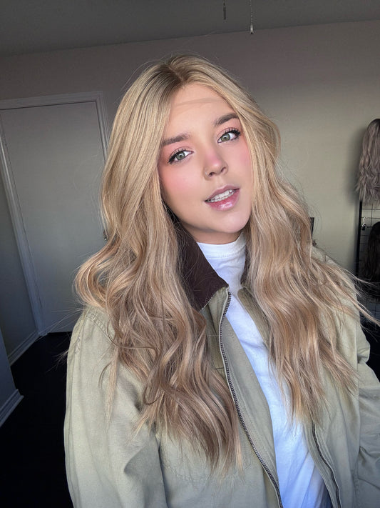 brandie flow lace top wig m