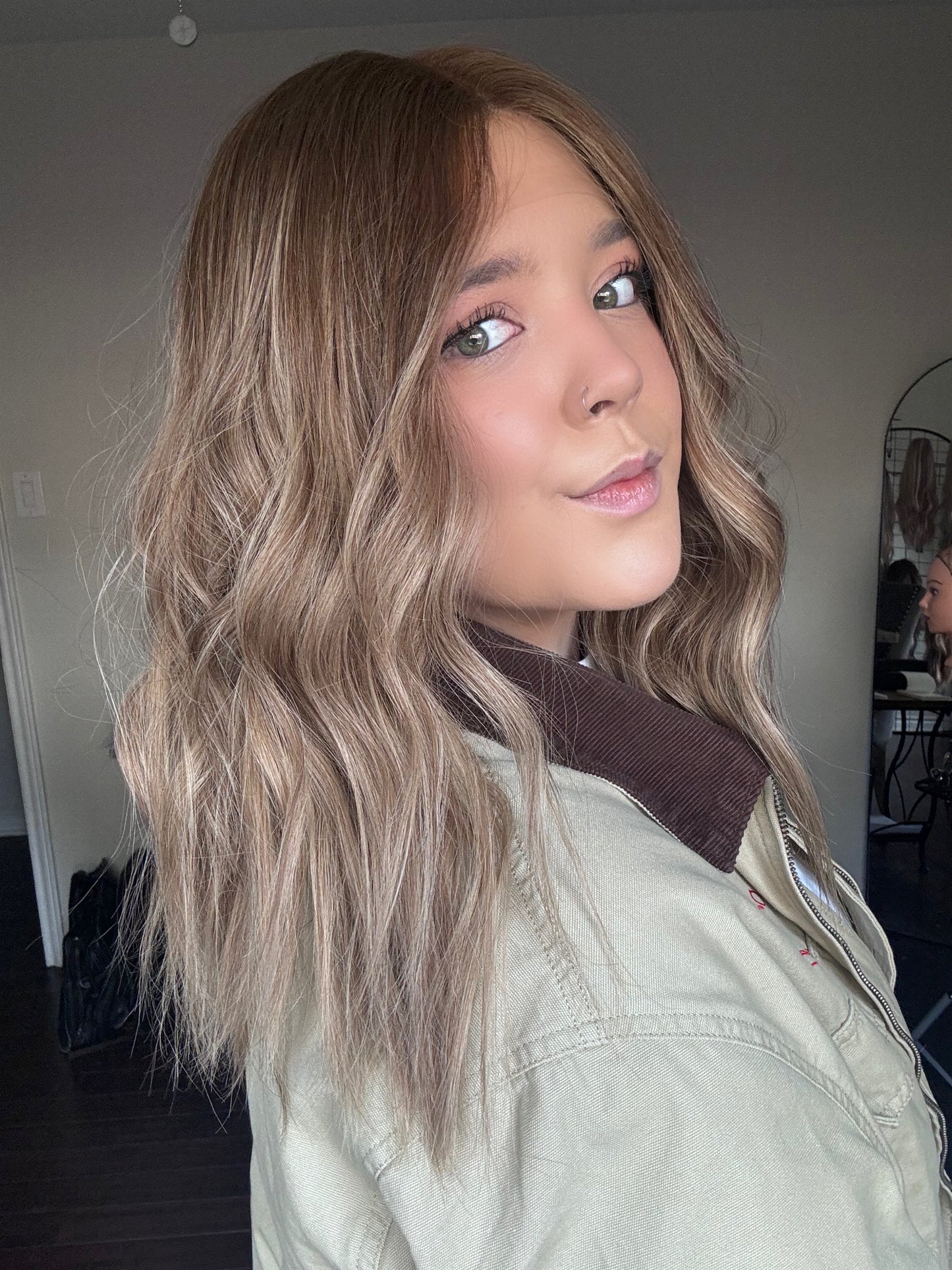 blake flow lace top wig m