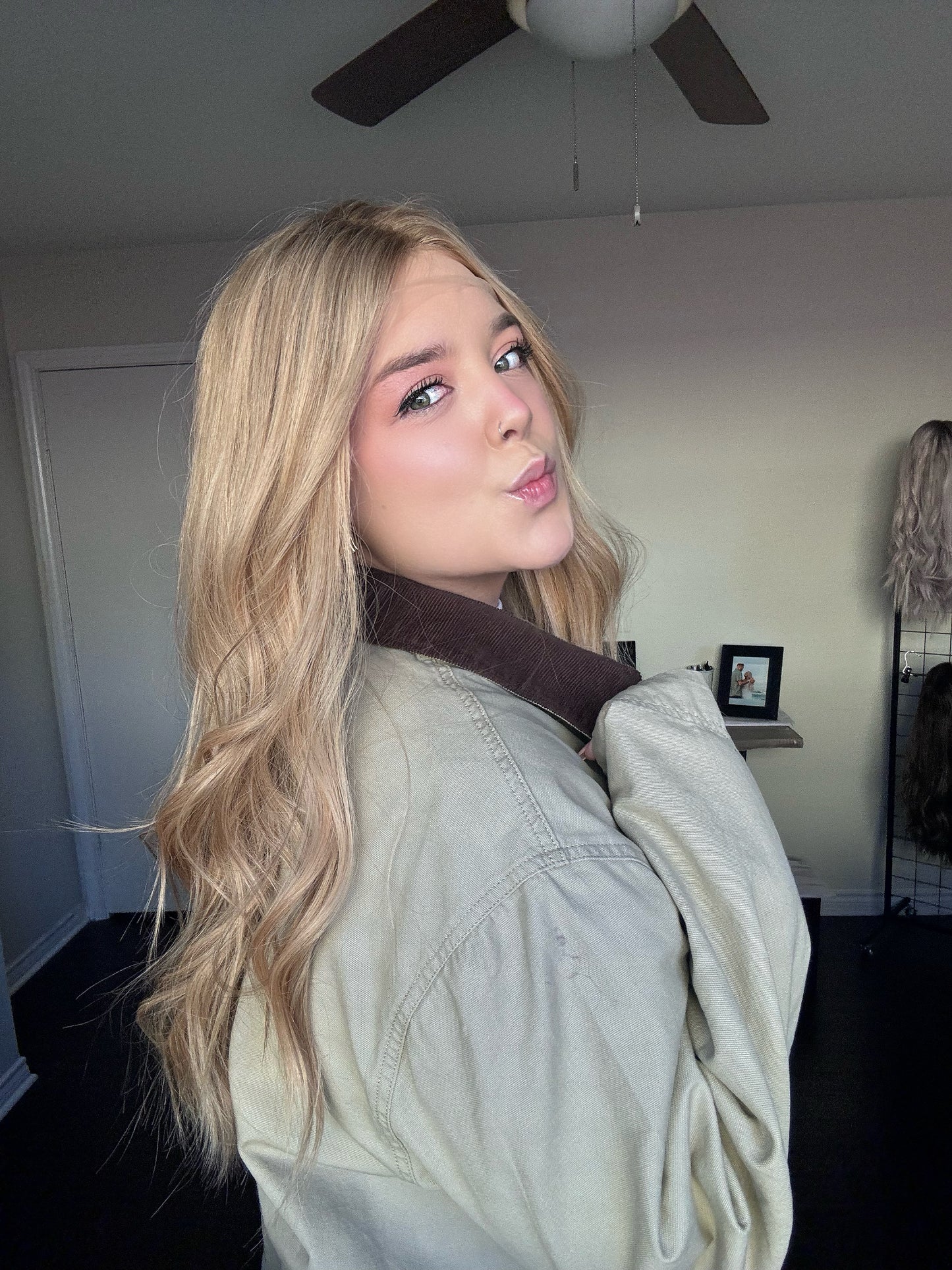 brandie flow lace top wig m