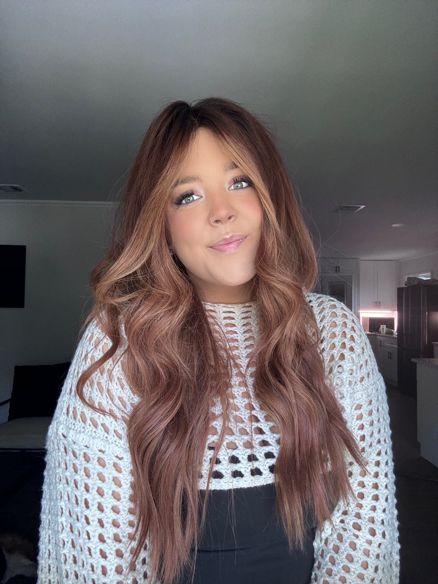 Alison flow lace top wig m