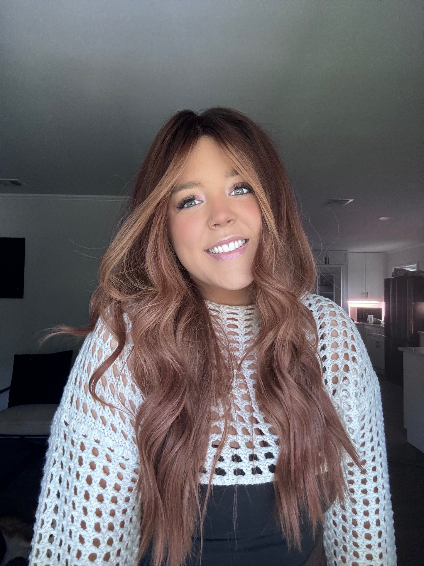 Alison flow lace top wig m