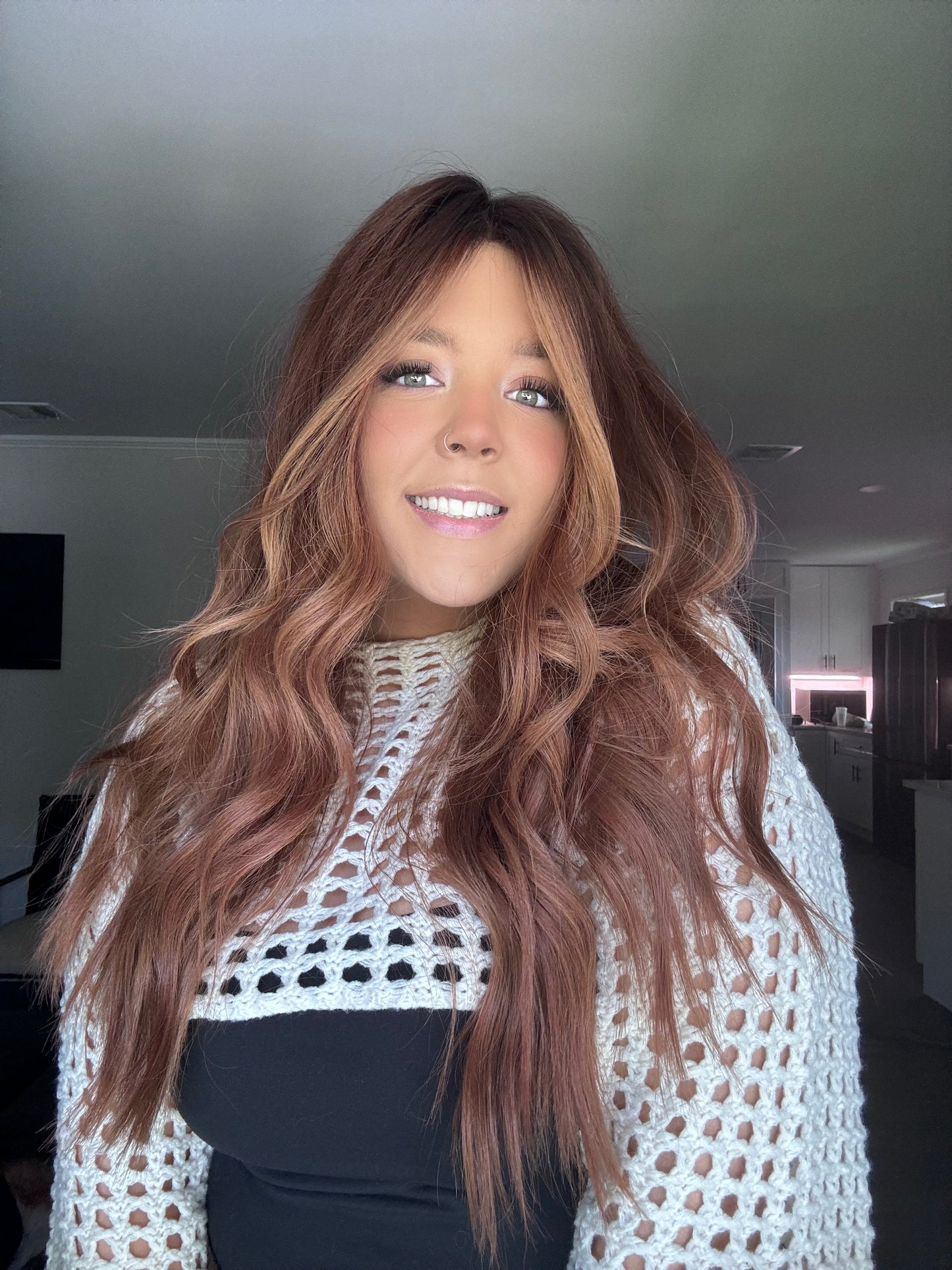 Alison flow lace top wig m